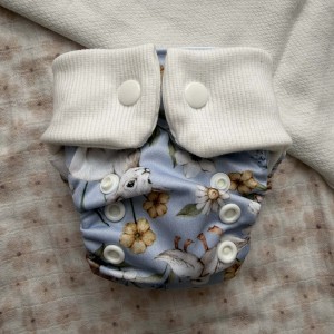 Pieluszka AIO Pants NB Smooth Zagroda niebieski