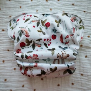 PIELUSZKA KIESZONKA PANTS M V3 Smooth Strawberry Fairies